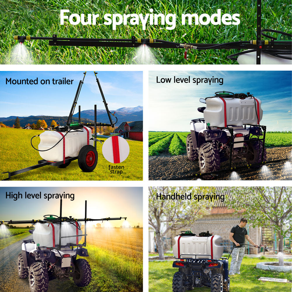 Giantz Weed Sprayer 100L Tank with Trailer - Pet And Farm