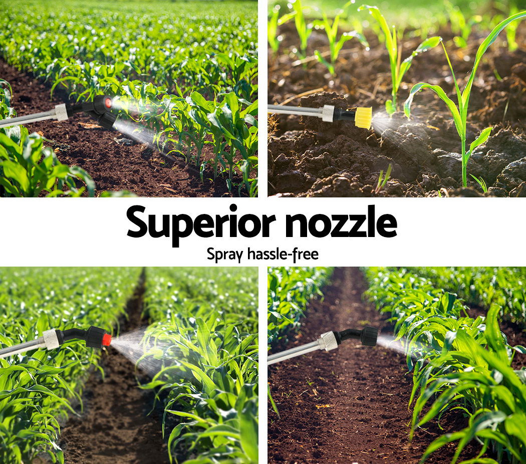 Giantz Weed Sprayer 15L Knapsack Backpack Pesticide Spray Fertiliser Farm Garden - Pet And Farm
