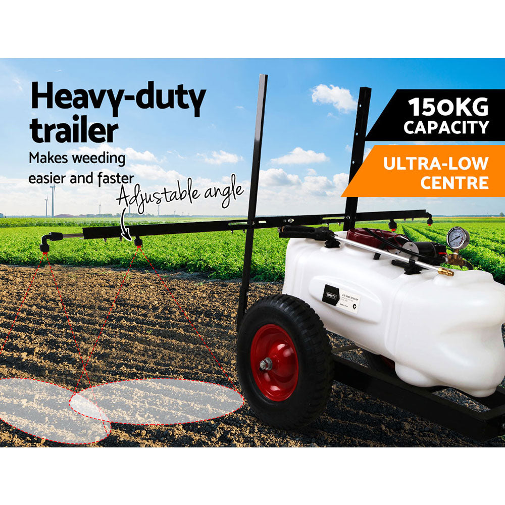 Giantz 100L ATV Weed Sprayer Spot Spray Tank - Pet And Farm