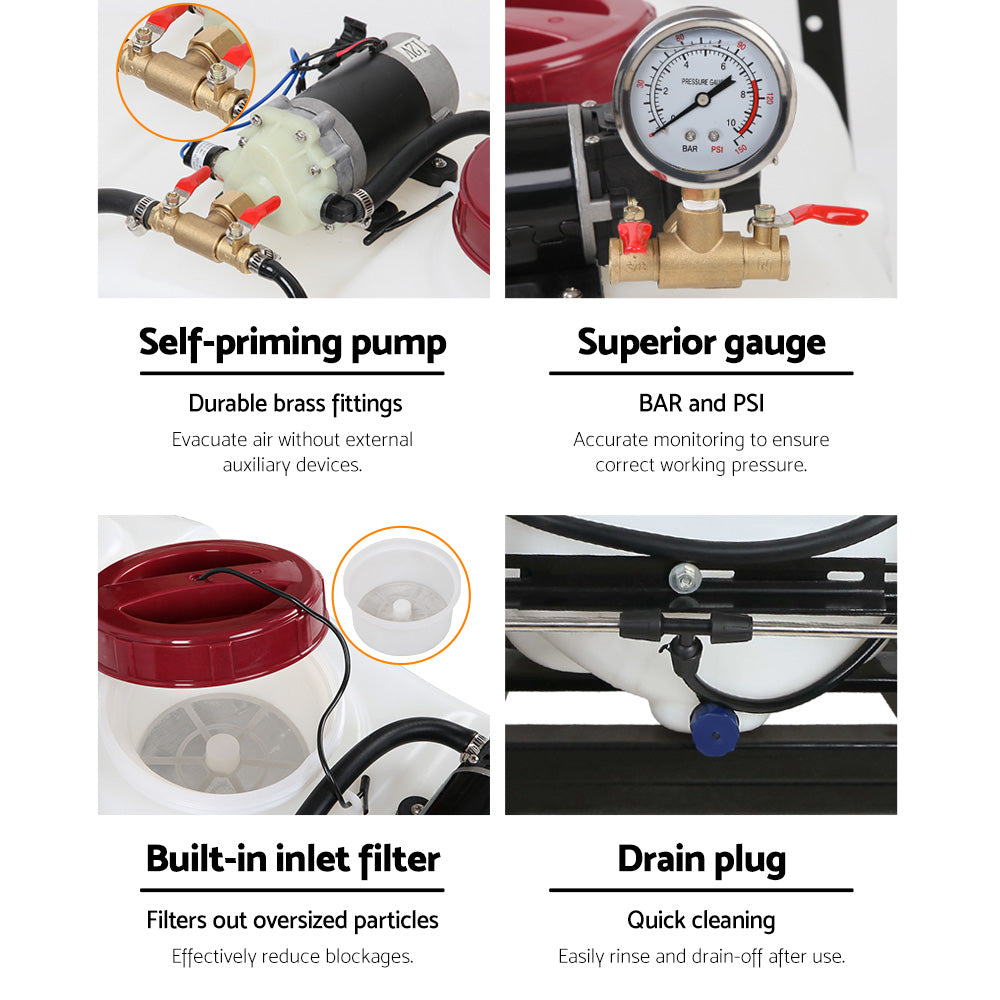 Giantz 60L ATV Weed Sprayer - Pet And Farm