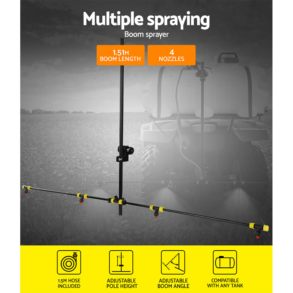 Giantz 1.5M ATV Adjustable Weed Sprayer Boom - Pet And Farm