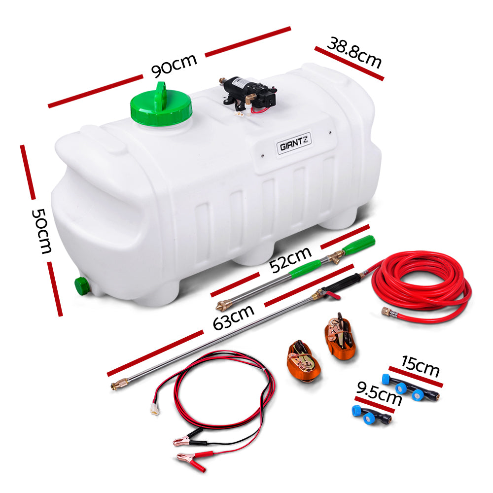 Giantz 100L ATV Weed Sprayer Spot Spray 1.5 M Boom Chemical Garden Farm Pump - Pet And Farm