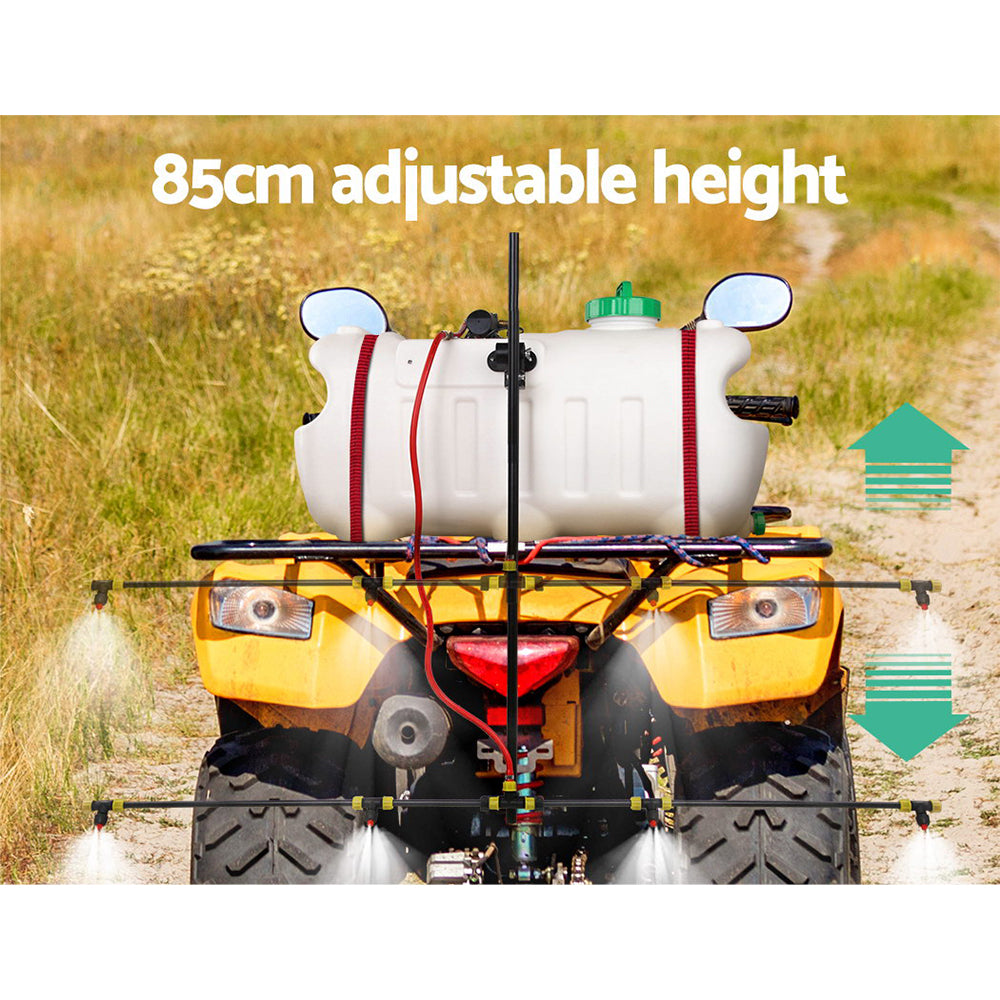 Giantz 100L ATV Weed Sprayer Spot Spray 1.5 M Boom Chemical Garden Farm Pump - Pet And Farm