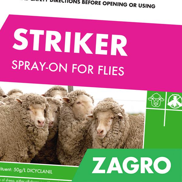 Striker Spray-on For Sheep 20L - Pet And Farm
