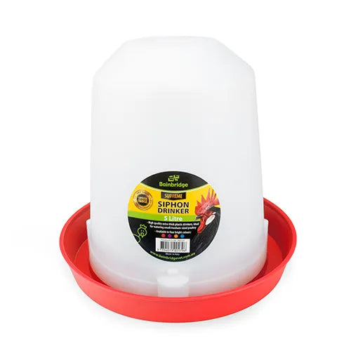 Supreme Siphon Poultry Drinker - Pet And Farm