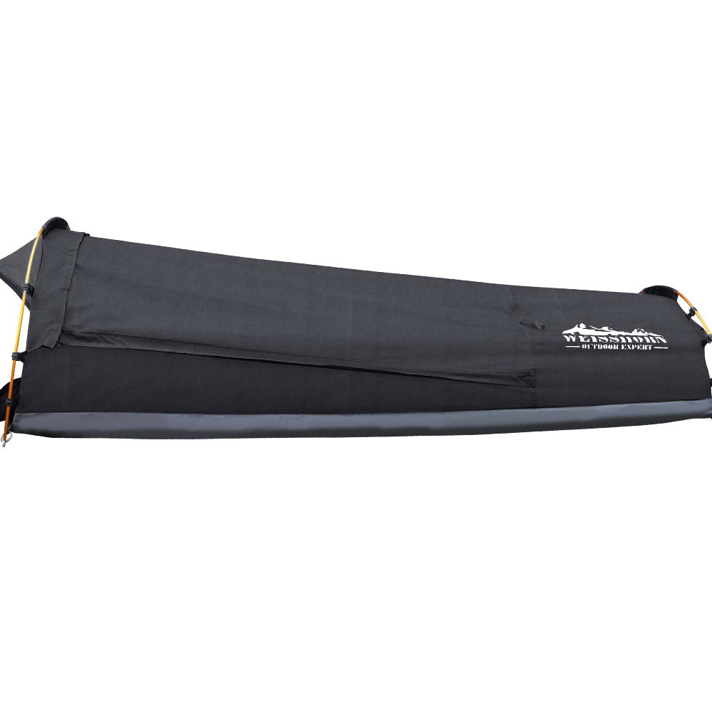 Weisshorn Camping Swags Single Biker Swag Grey Ripstop Canvas - Pet And Farm