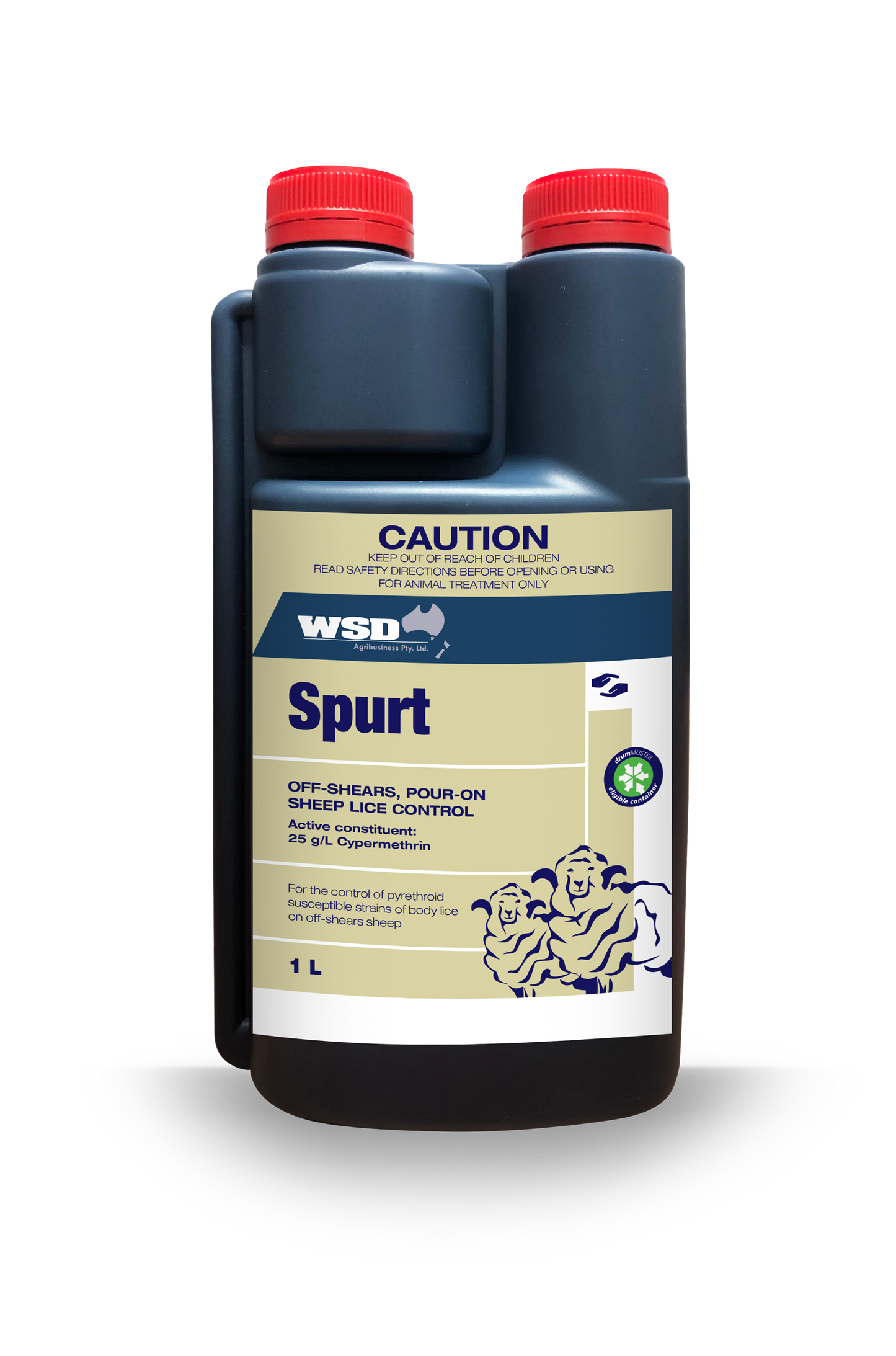 WSD Spurt Off-Shears Pour On Sheep Lice Control - Pet And Farm