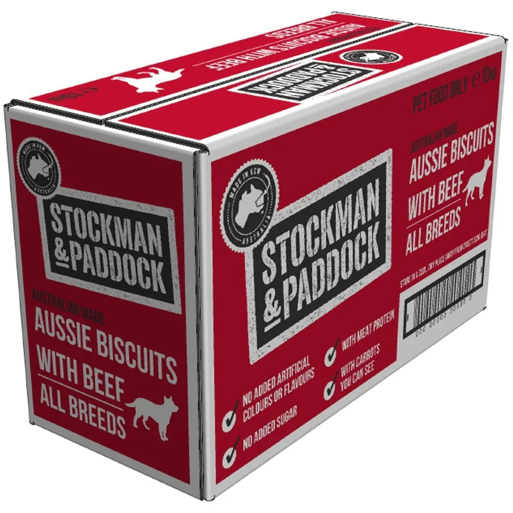 Stockman & Paddock Aussie Biscuits 2 x 2 For Dogs - Pet And Farm