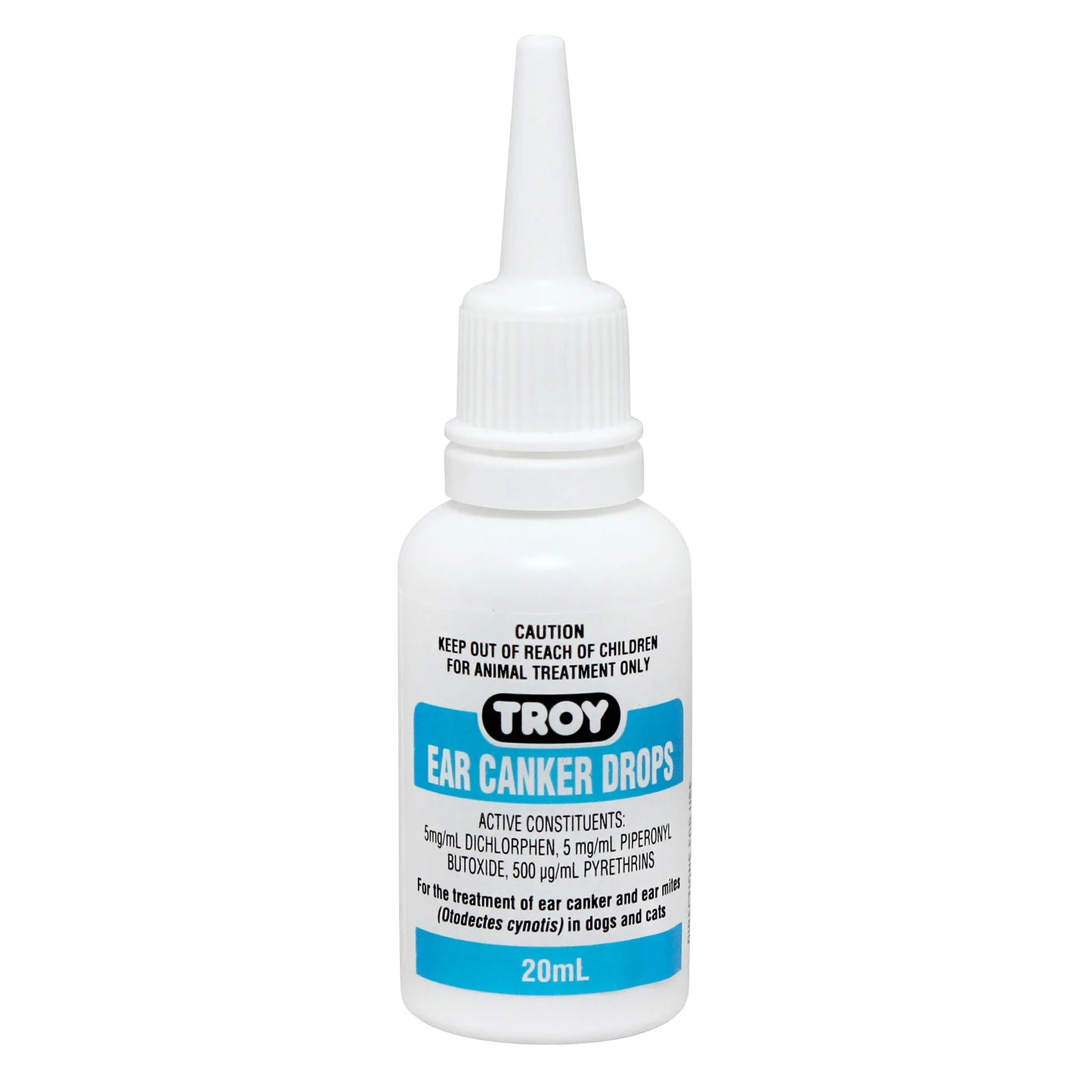 Troy Ear Canker Drops 20ml - Pet And Farm