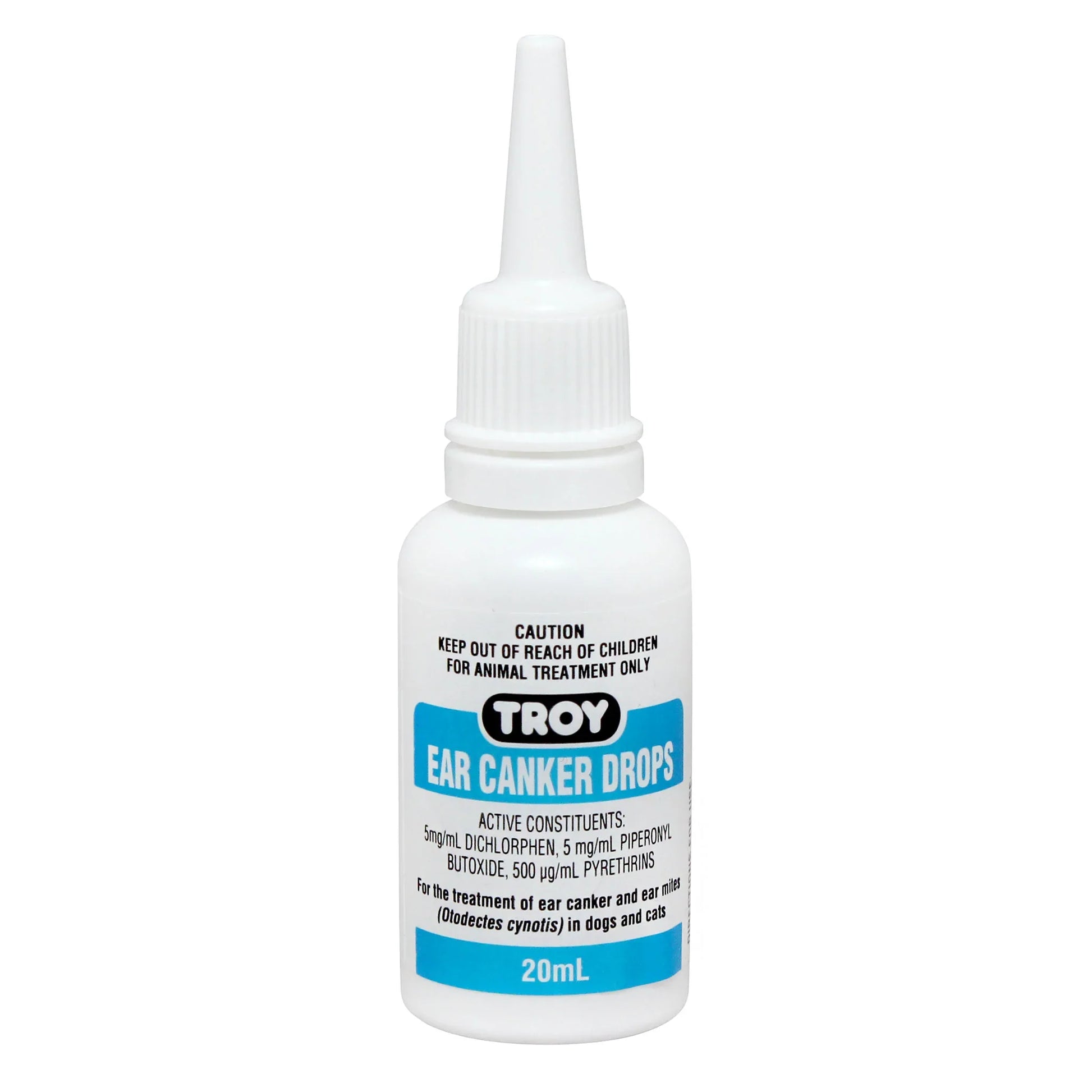 Troy Ear Canker Drops 20ml - Pet And Farm