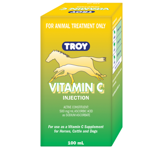 Troy Vitamin C Injection 100ml - Pet And Farm