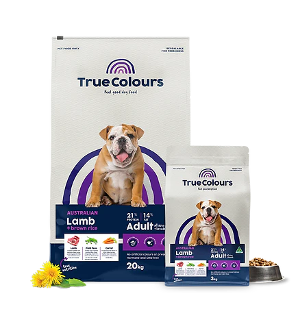 True Colours Adult Lamb & Brown Rice - Pet And Farm