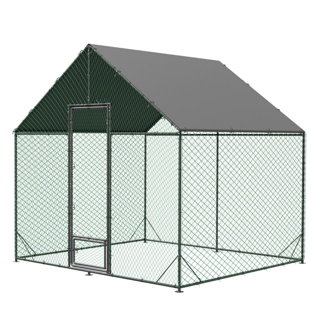 Large Chicken Coop Hen House 276x207x300cm Cage Enclosure - Pet And Farm