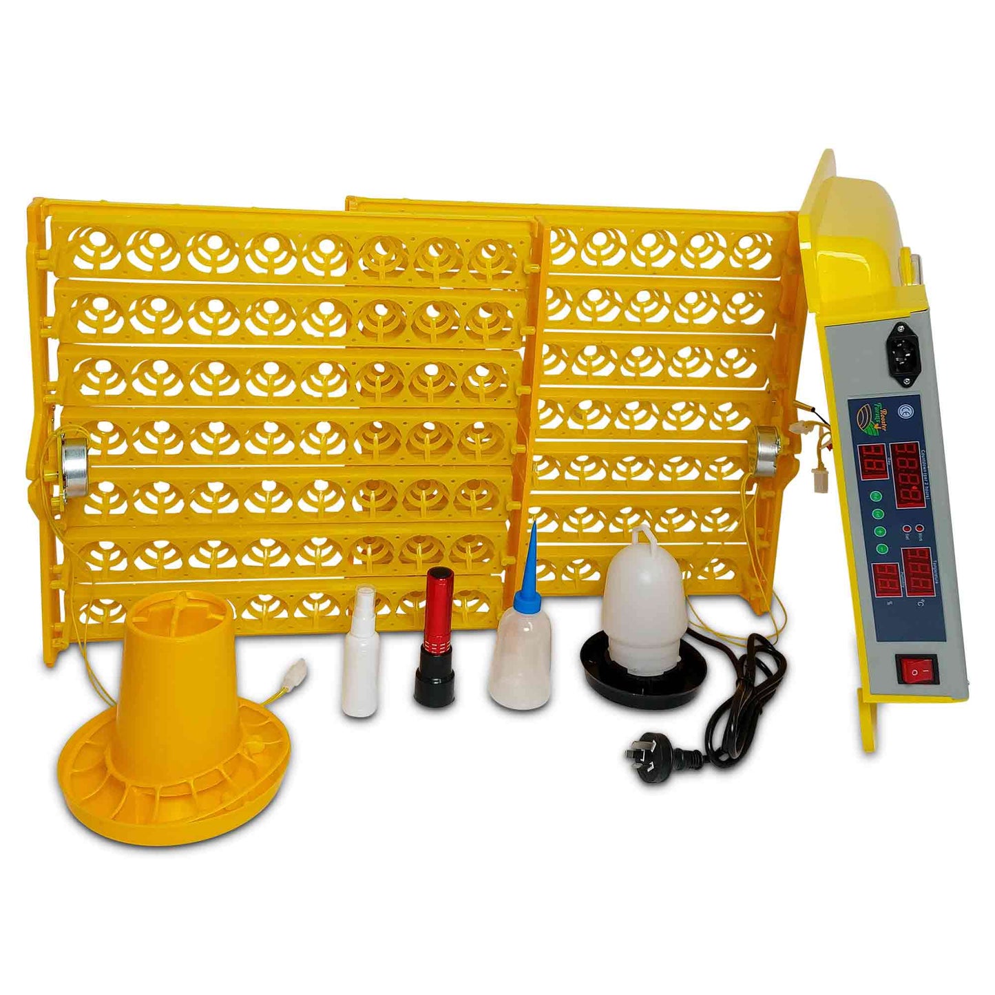 Electric 112 Egg Incubator + Accessories Hatching Eggs Chicken Quail Duck - Pet And Farm