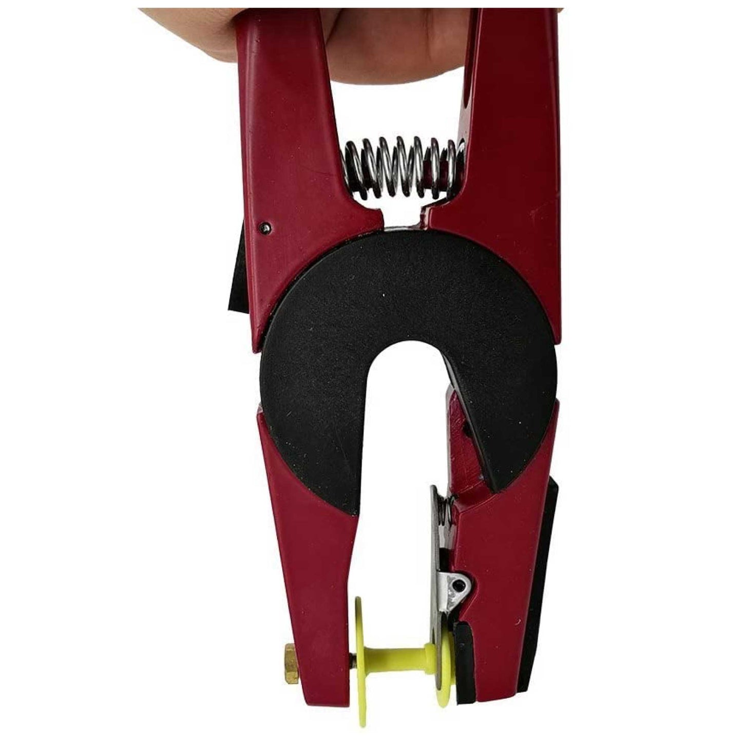 Ear Tag Applicator Plier - Metal Livestock Animal Cattle Punch Tagger Tool - Pet And Farm