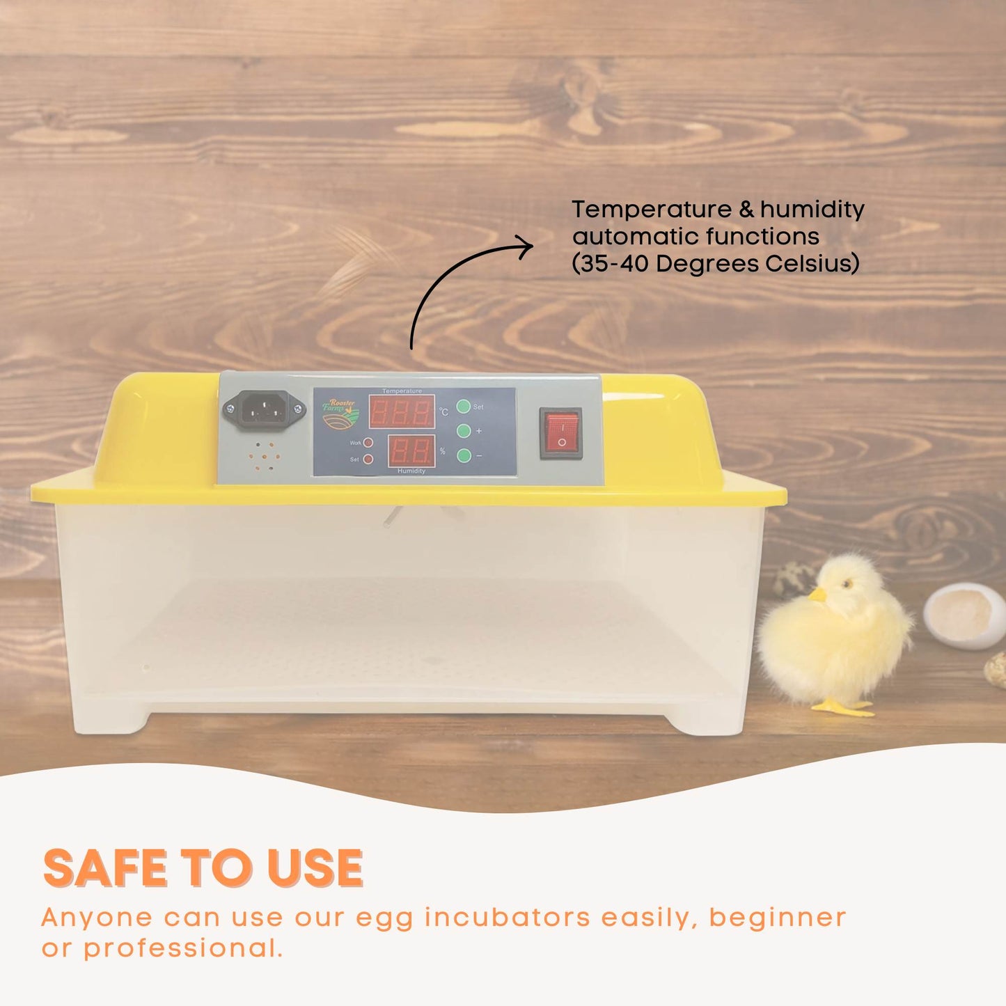 Electric 24 Egg Incubator + Accessories Hatching Eggs Chicken Quail Duck - Pet And Farm