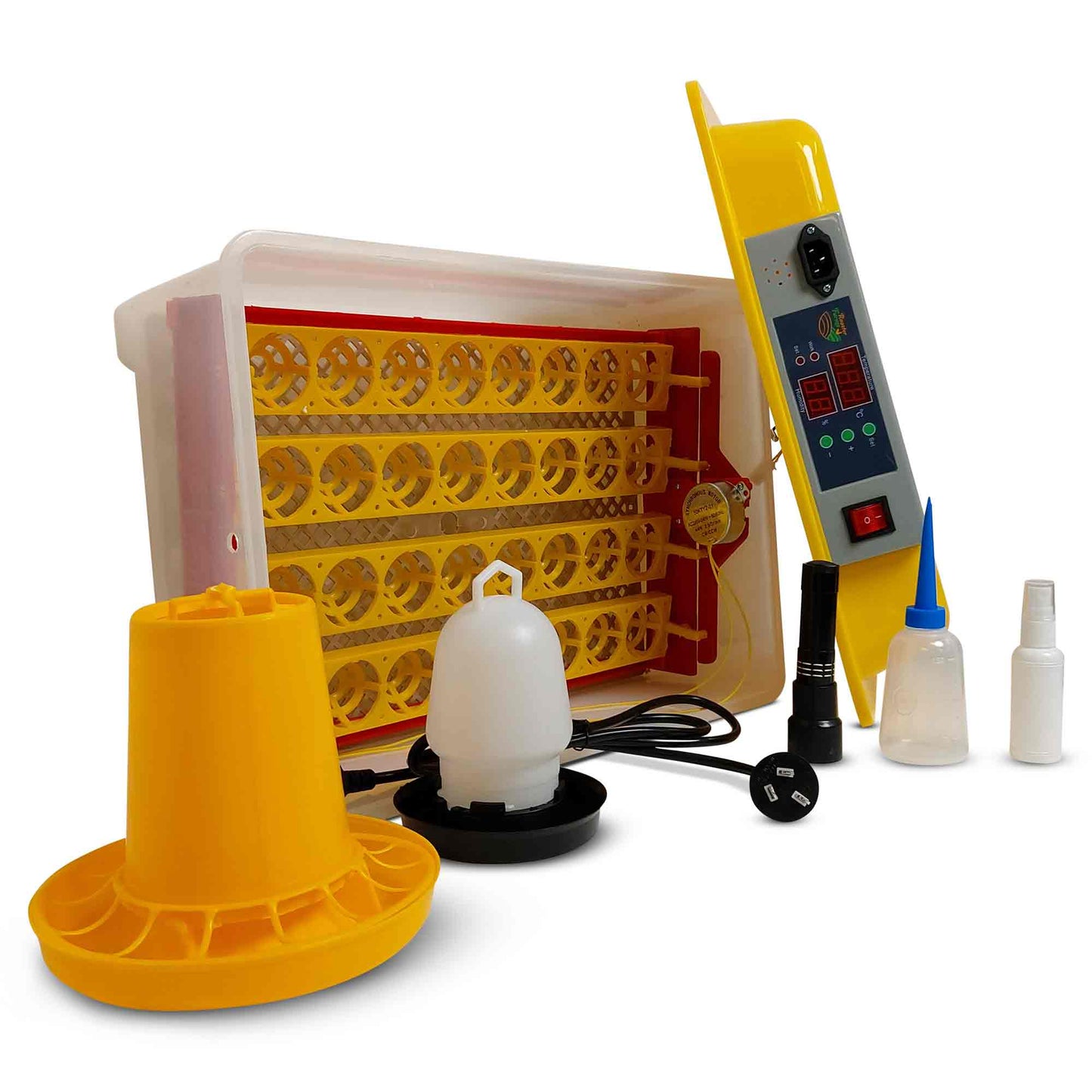 Electric 32 Egg Incubator + Accessories Hatching Eggs Chicken Quail Duck - Pet And Farm