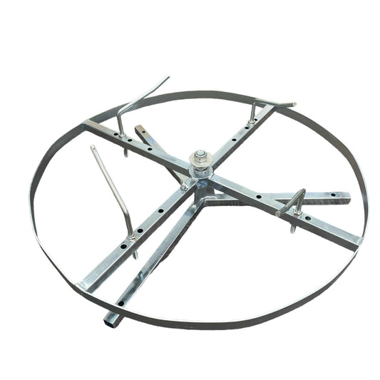 Tooleroo Fence Wire Spinner Dispenser Reel - 4 Size Adjustable Coil Winder - Pet And Farm