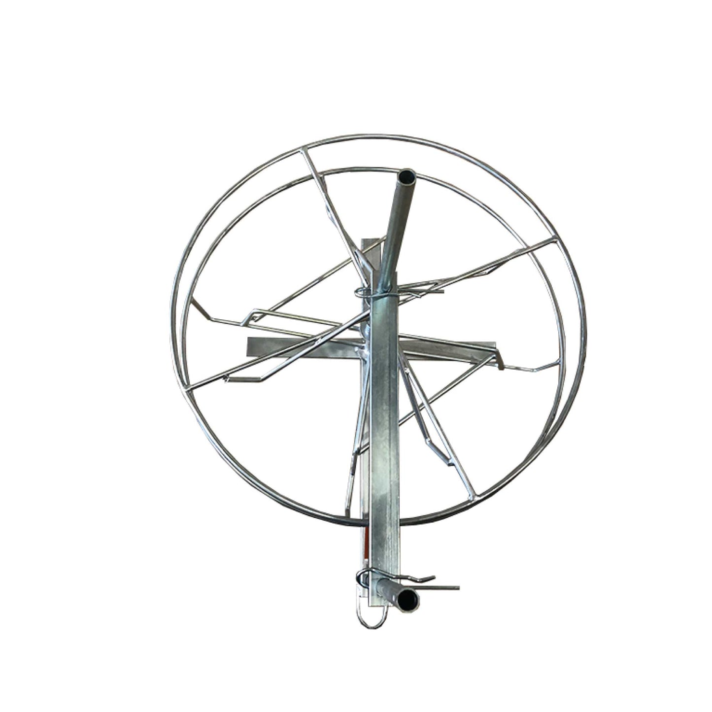 Tooleroo Three Way Fence Wire Spinner Dispenser Reel - Barbed and Plain Coil Winder - Pet And Farm