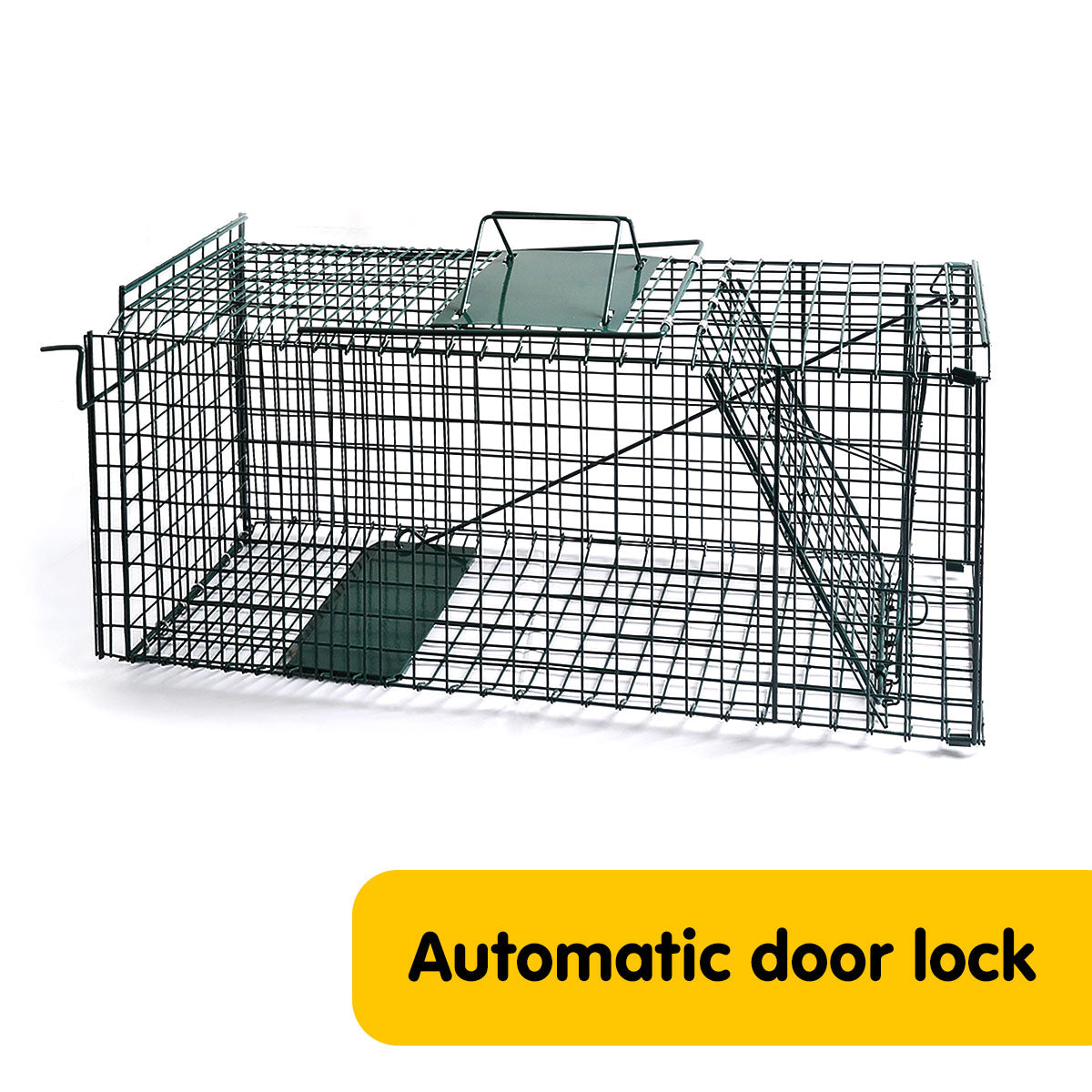 Klika Humane Live Animal Trap Possum Rat Rabbit Hare Catcher Folding Cage - Pet And Farm