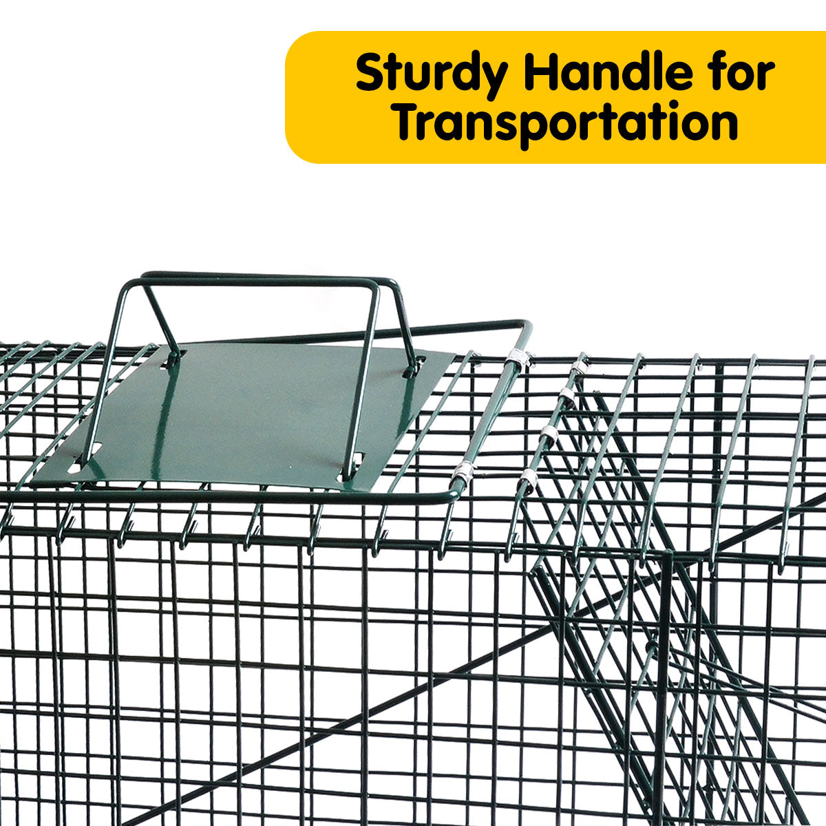 Klika Humane Live Animal Trap Possum Rat Rabbit Hare Catcher Folding Cage - Pet And Farm