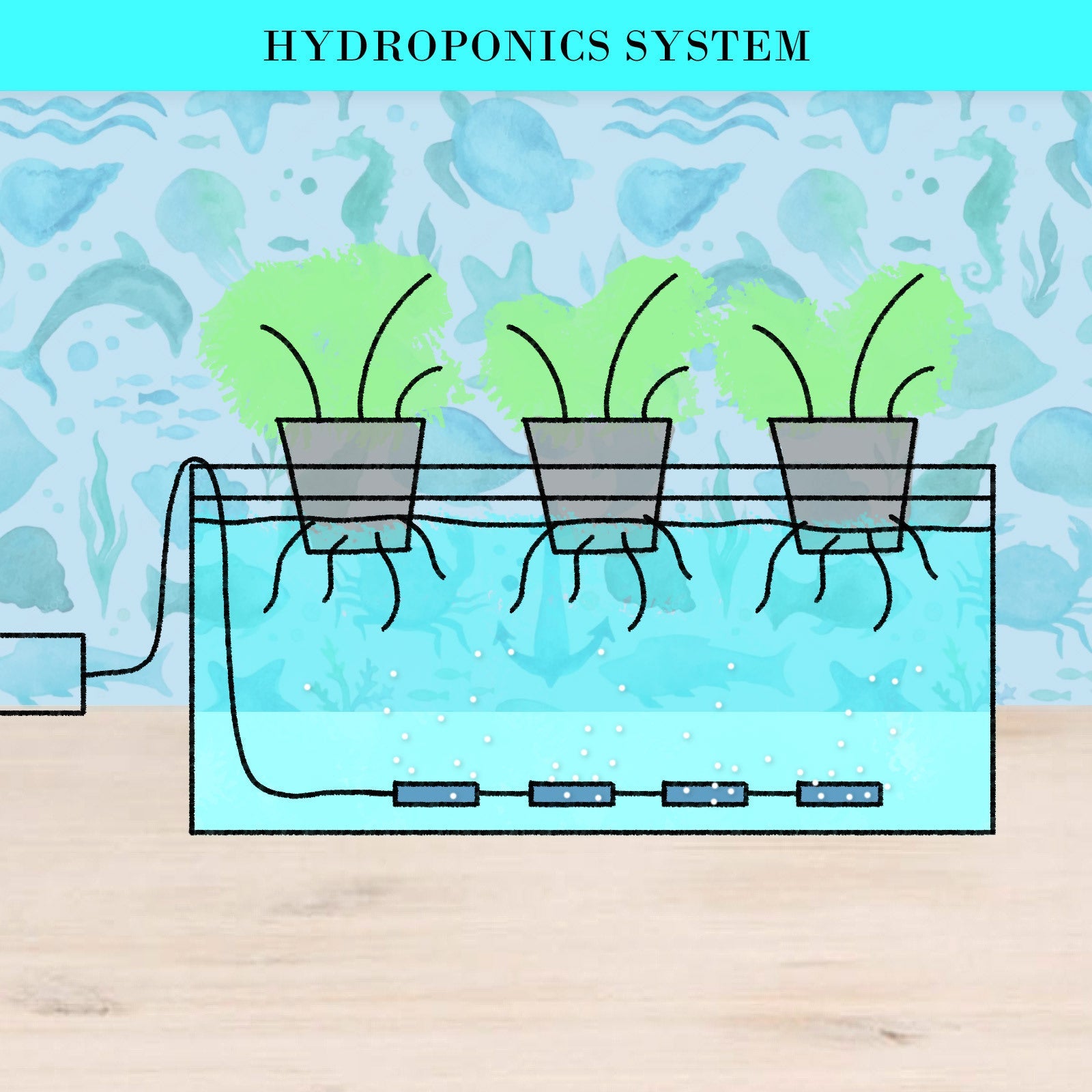 Dynamic Power White Aquarium Air Pump Oxygen Hydroponic 4 Outlet 670L/H 8W - Pet And Farm