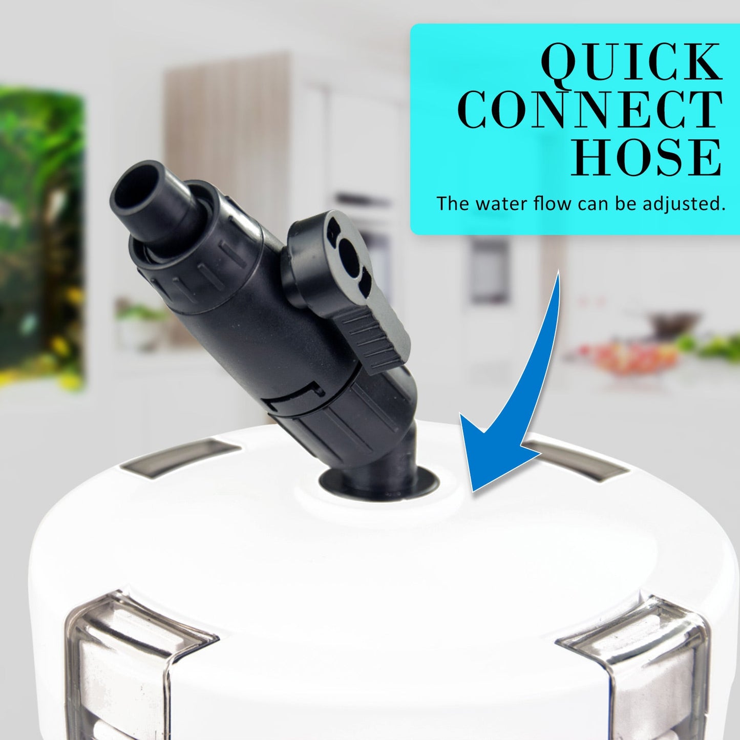 Dynamic Power Aquarium External Canister Filter 400L/H - Pet And Farm