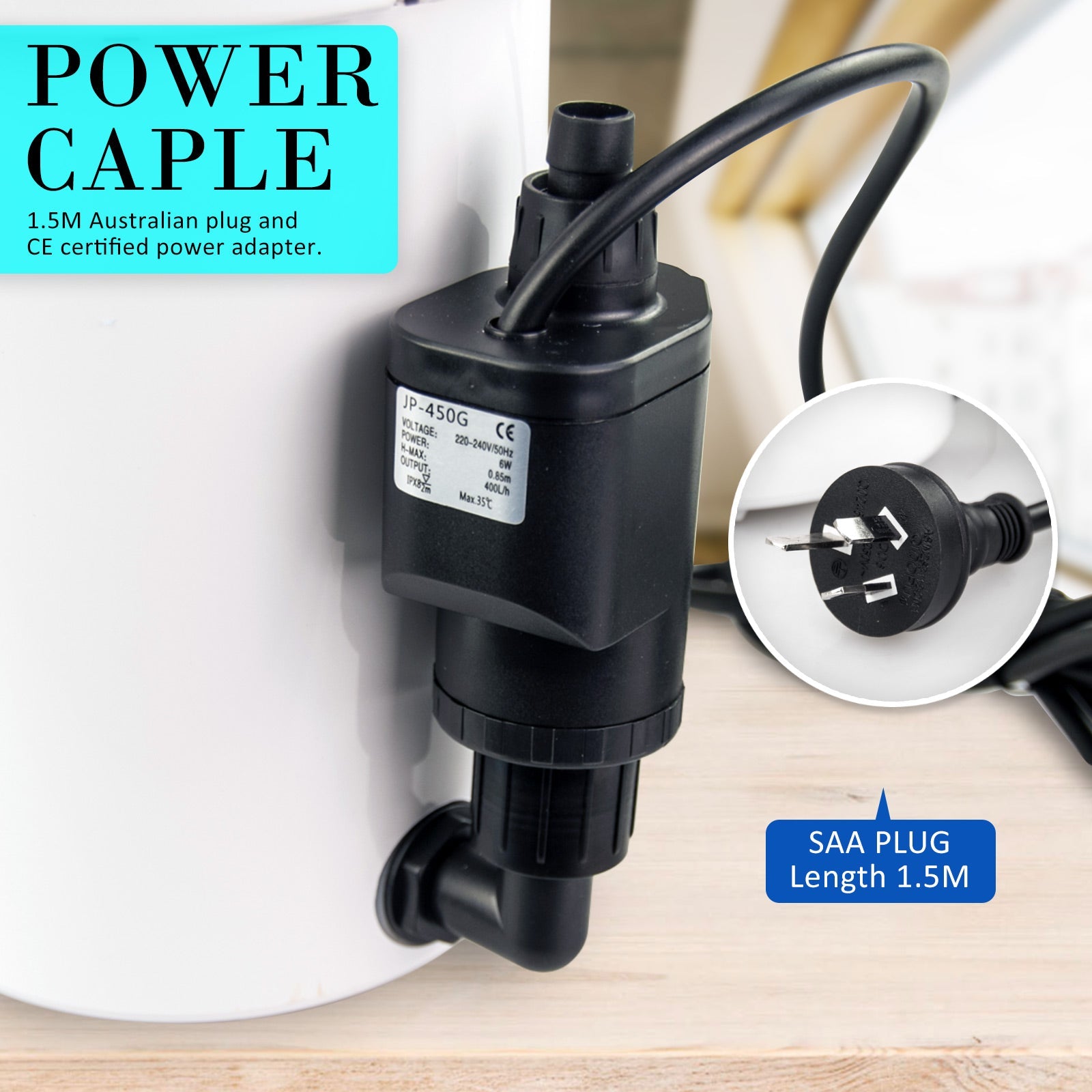 Dynamic Power Aquarium External Canister Filter 400L/H - Pet And Farm