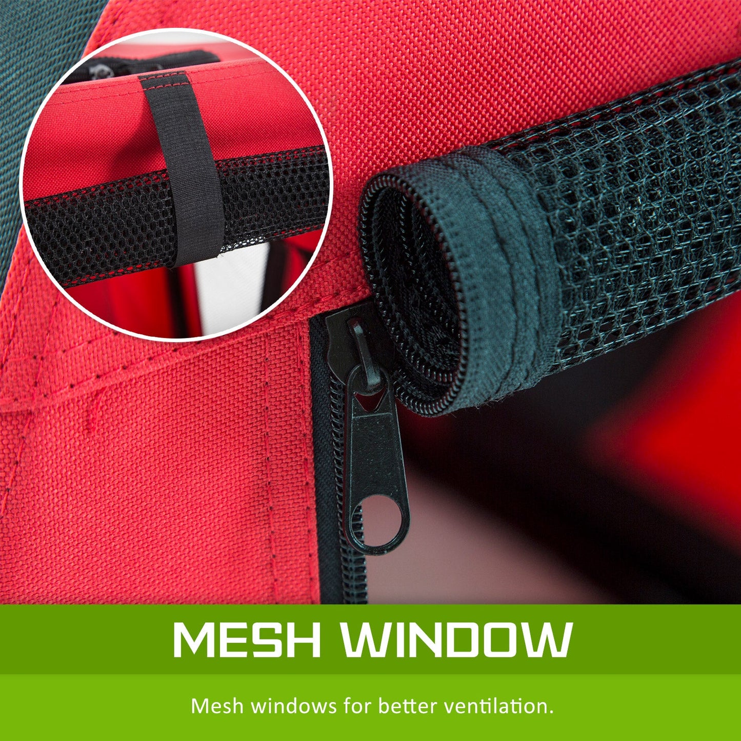 Paw Mate Red Portable Soft Dog Cage Crate Carrier L - Pet And Farm