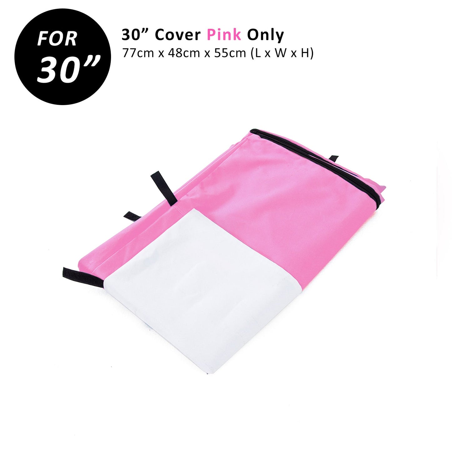 Paw Mate Pink Cage Cover Enclosure for Wire Dog Cage Crate 30in - Pet And Farm