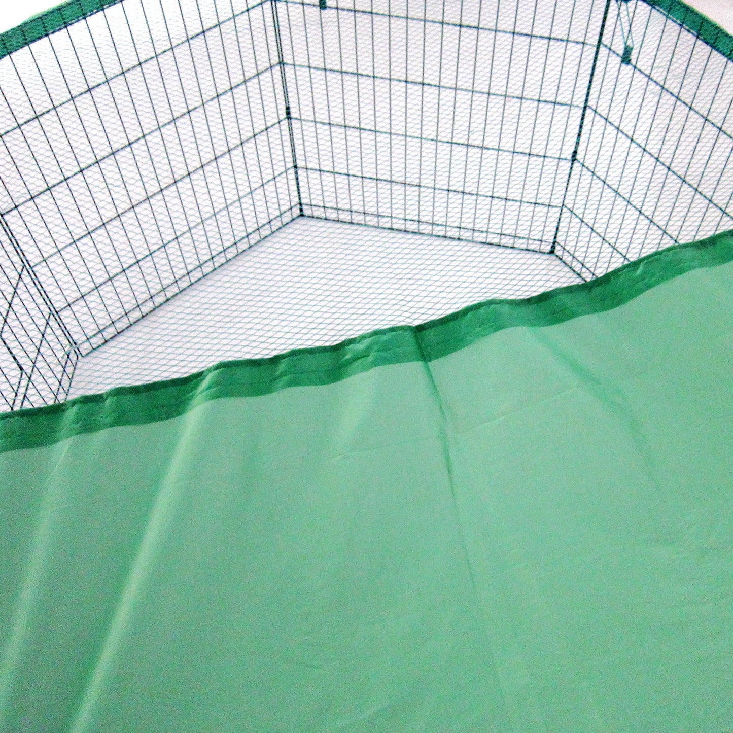 Paw Mate Green Net Cover for Pet Playpen 30in Dog Exercise Enclosure Fence Cage - Pet And Farm