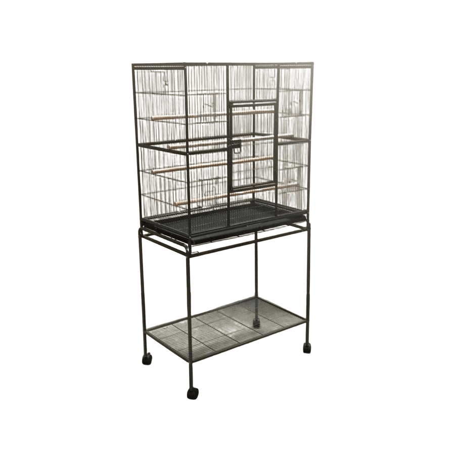 YES4PETS 161 cm Bird Cage Parrot Aviary Pet Stand-alone Budgie Perch Castor Wheels - Pet And Farm