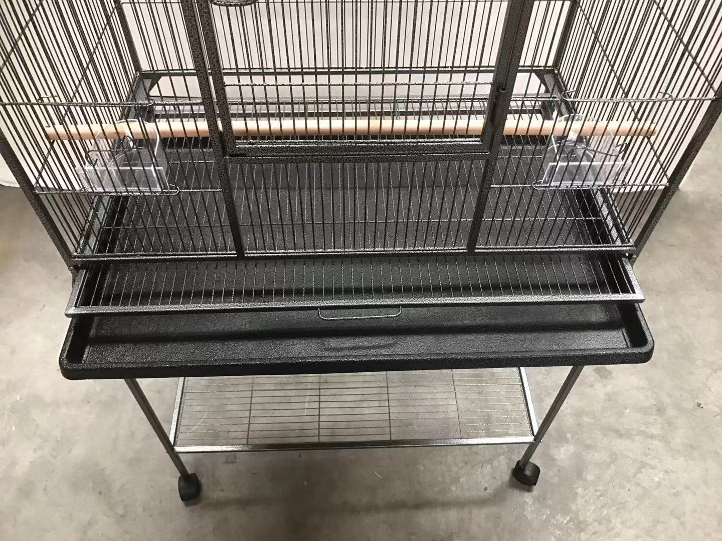 YES4PETS 161 cm Bird Cage Parrot Aviary Pet Stand-alone Budgie Perch Castor Wheels - Pet And Farm