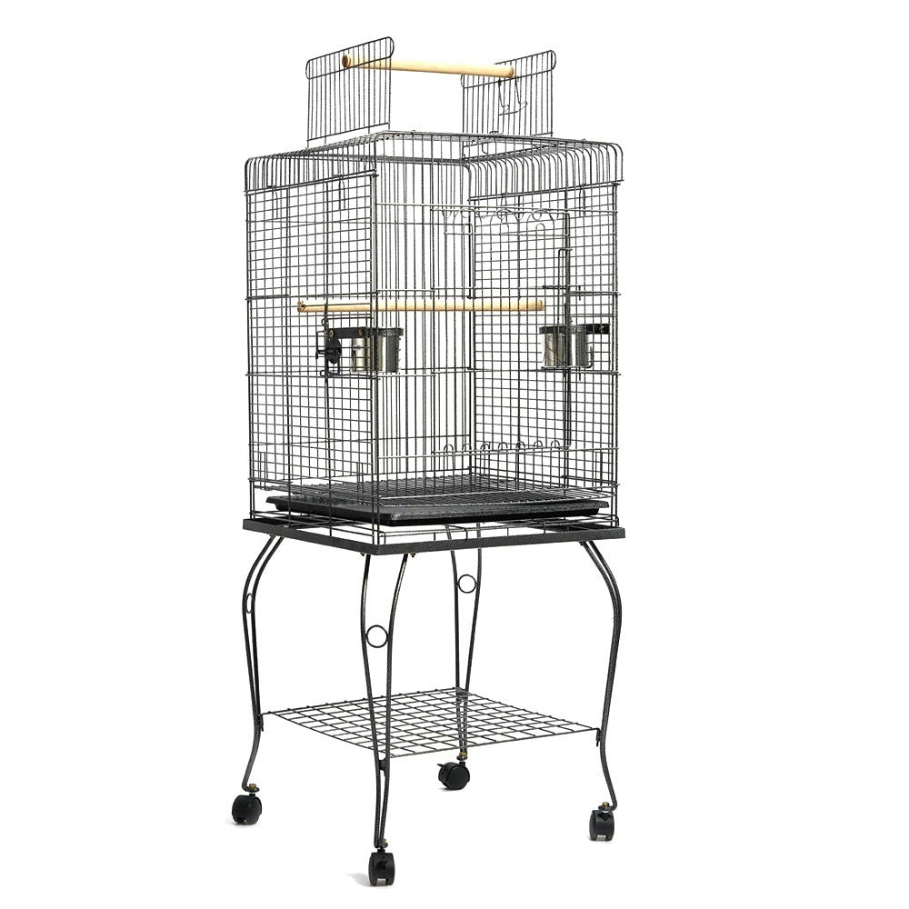 YES4PETS 148 cm Pet Bird Cage Parrot Budgie Canary Aviary - Pet And Farm
