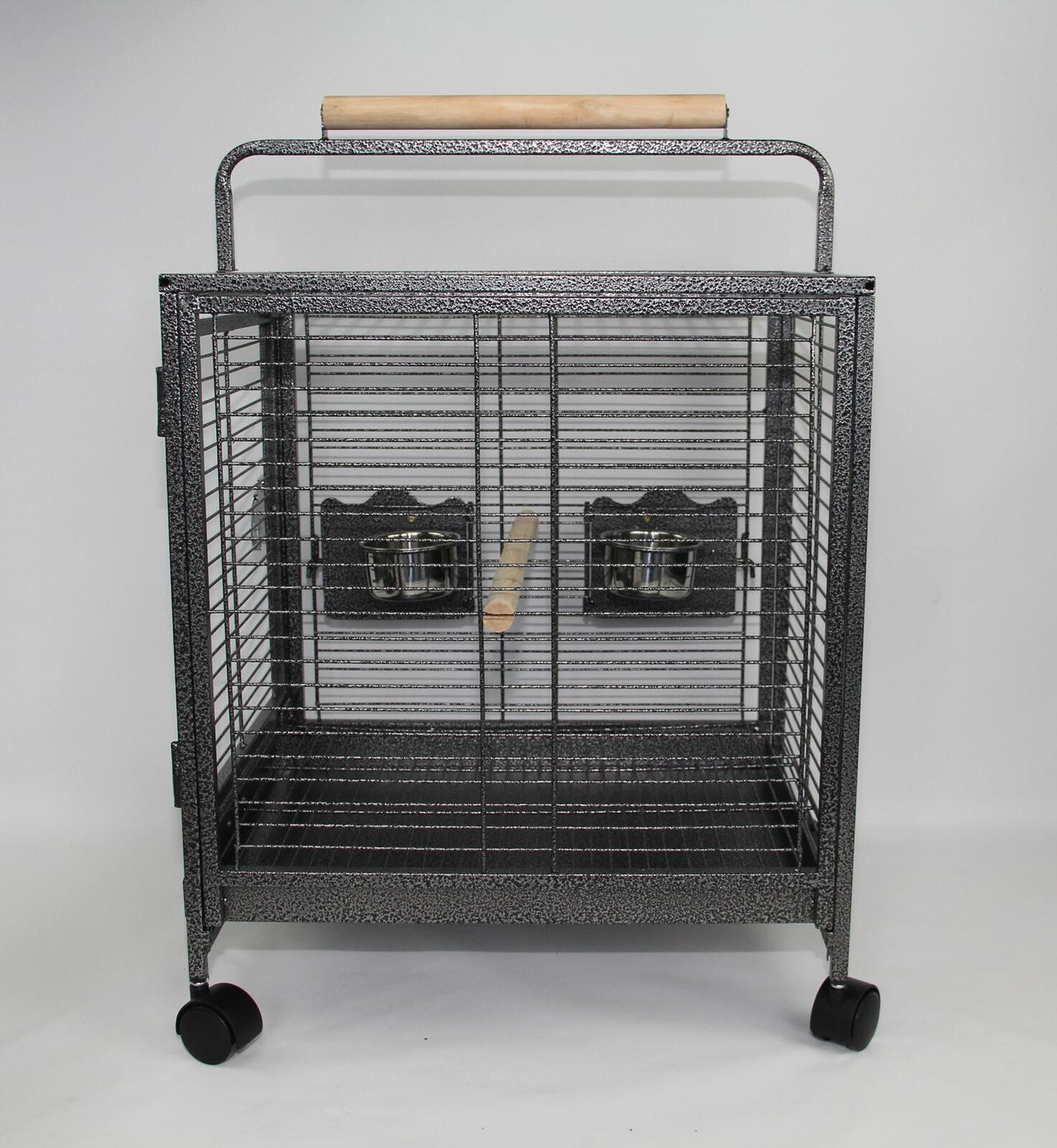 YES4PETS Small Bird Transport Budgie Cage Parrot Aviary Carrier With Wheel - Pet And Farm