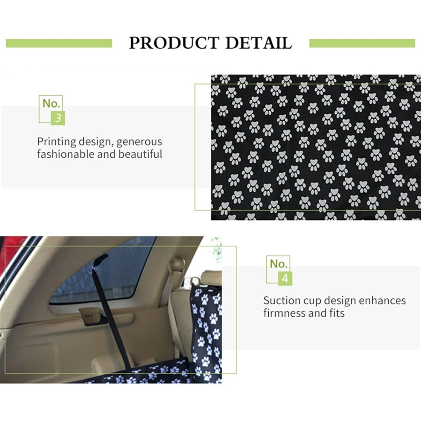 Pet Car Seat Cover Waterproof Dirt Resistant Cushion Dog Puppy Protector Mat L - Pet And Farm