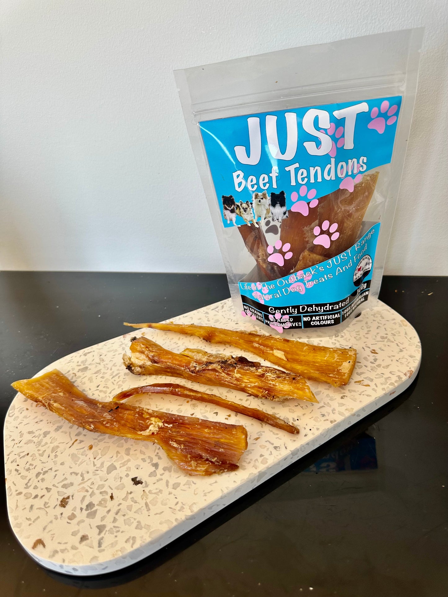 1x Just Beef Tendons - Pet And Farm