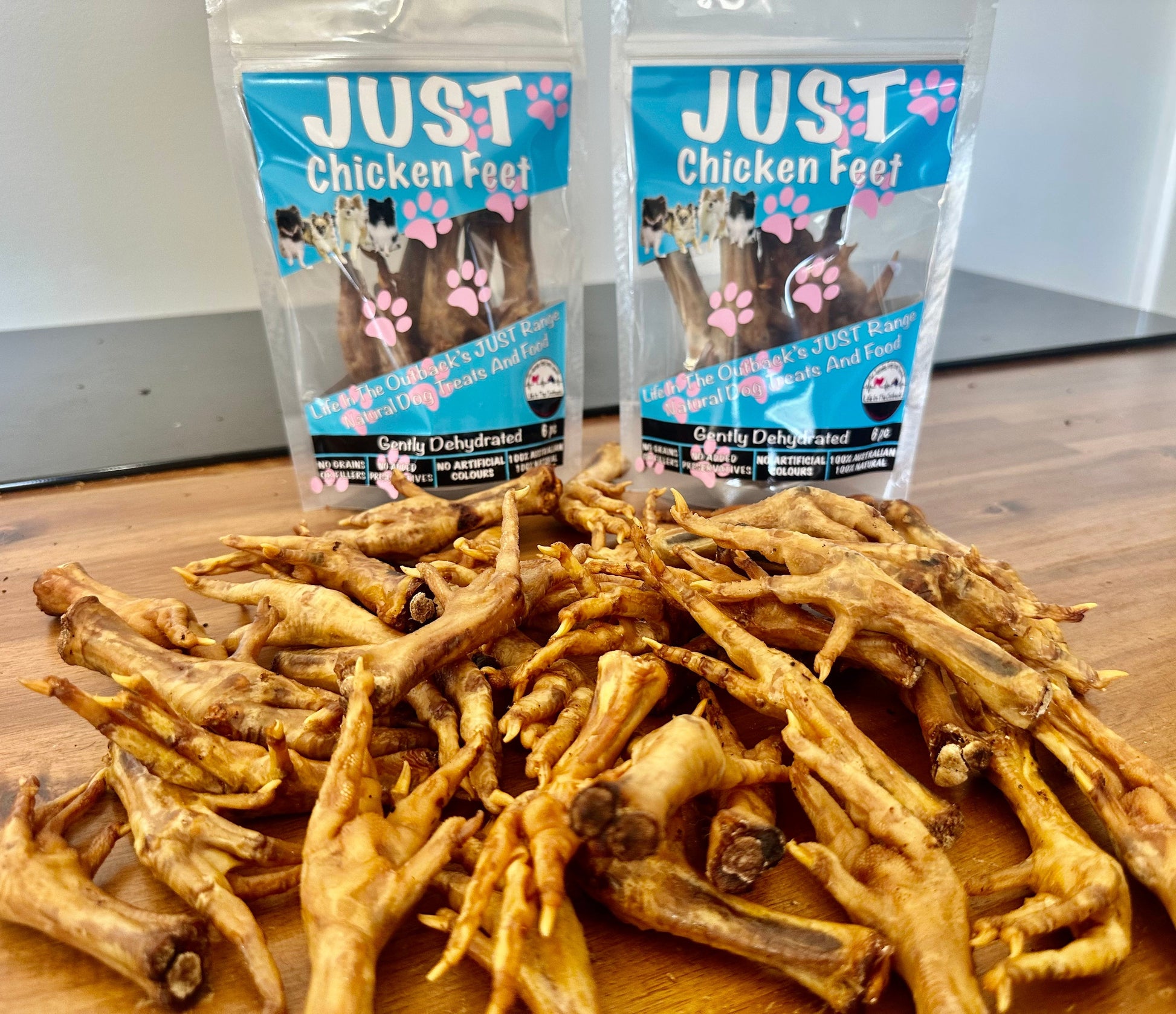 1x Just Chicken Feet - Pet And Farm