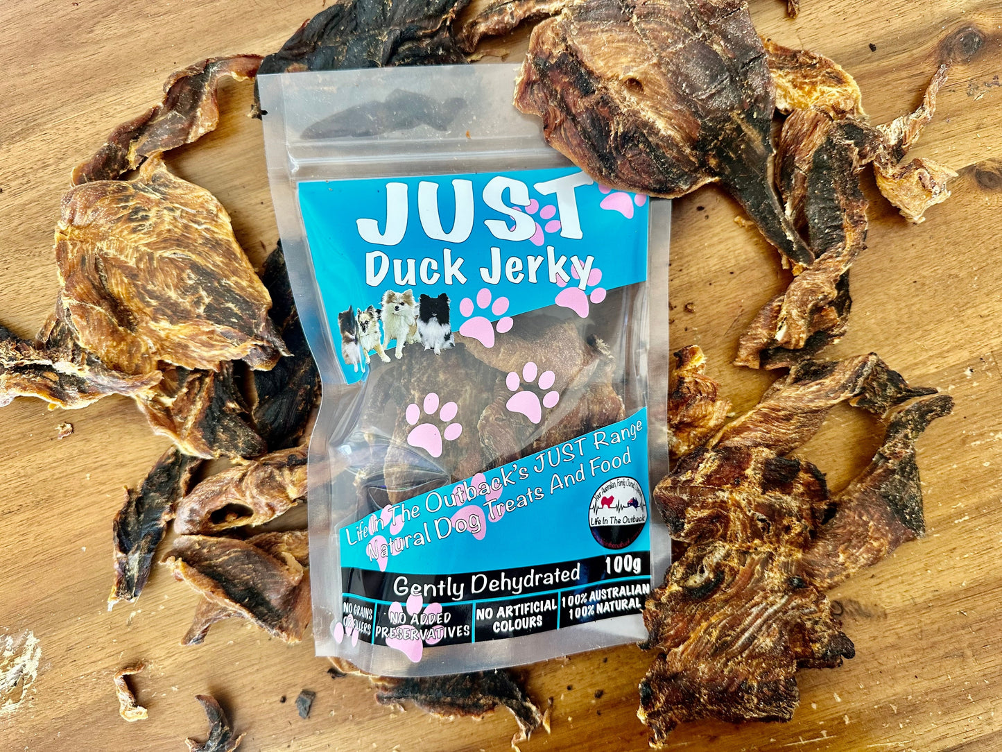 1x Just Duck Jerky - Pet And Farm