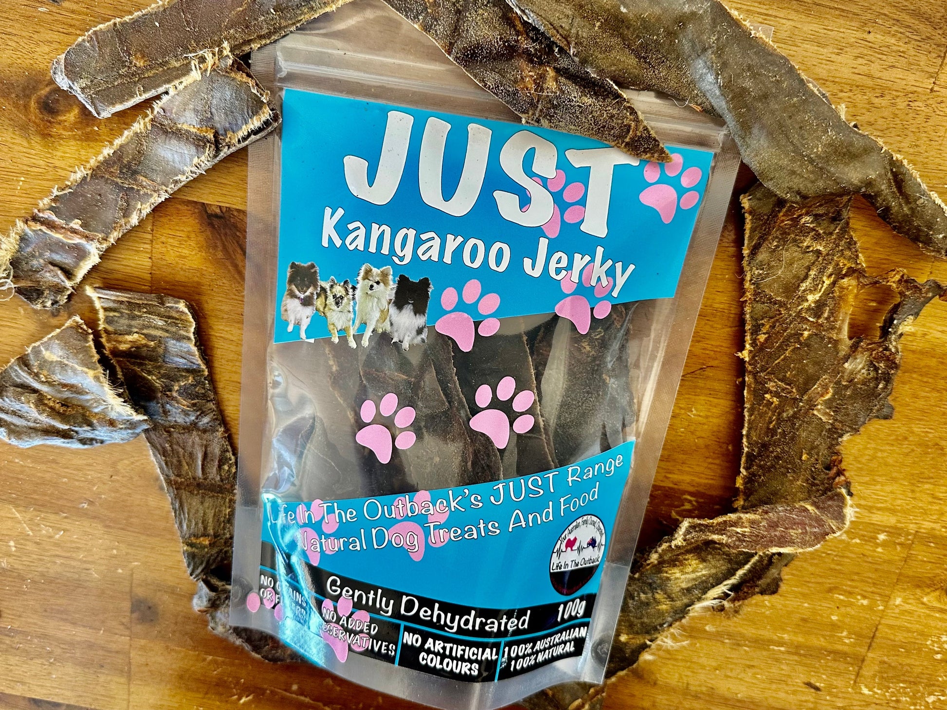 1x Just Kangaroo Jerky - Pet And Farm