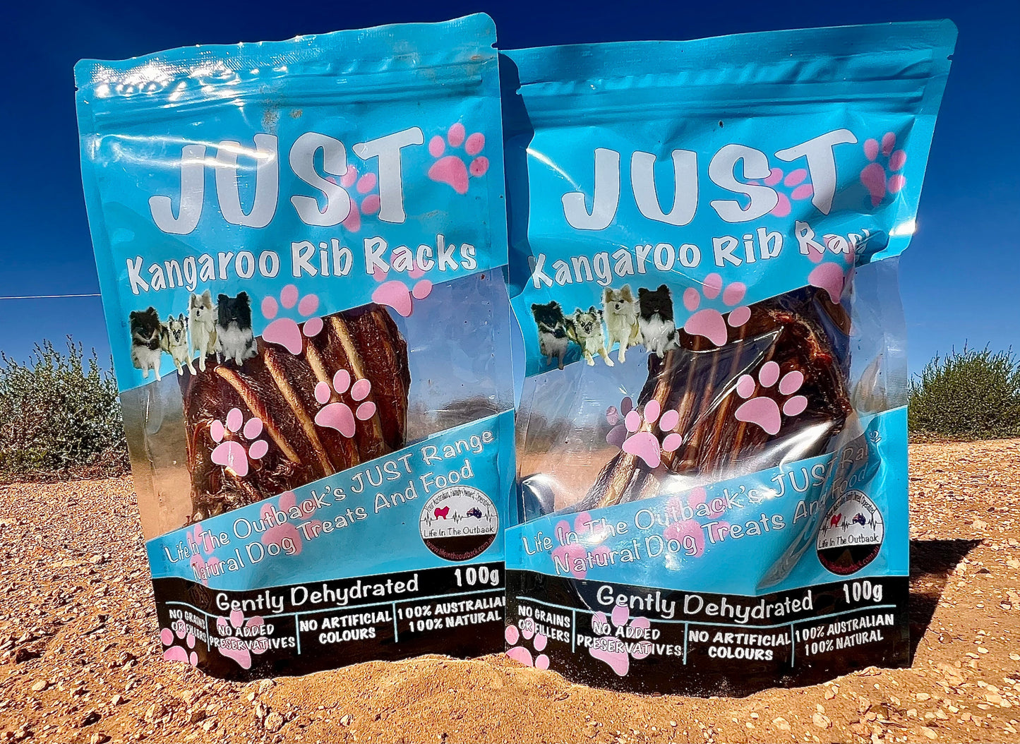 1x Just Kangaroo Rib Racks - Pet And Farm
