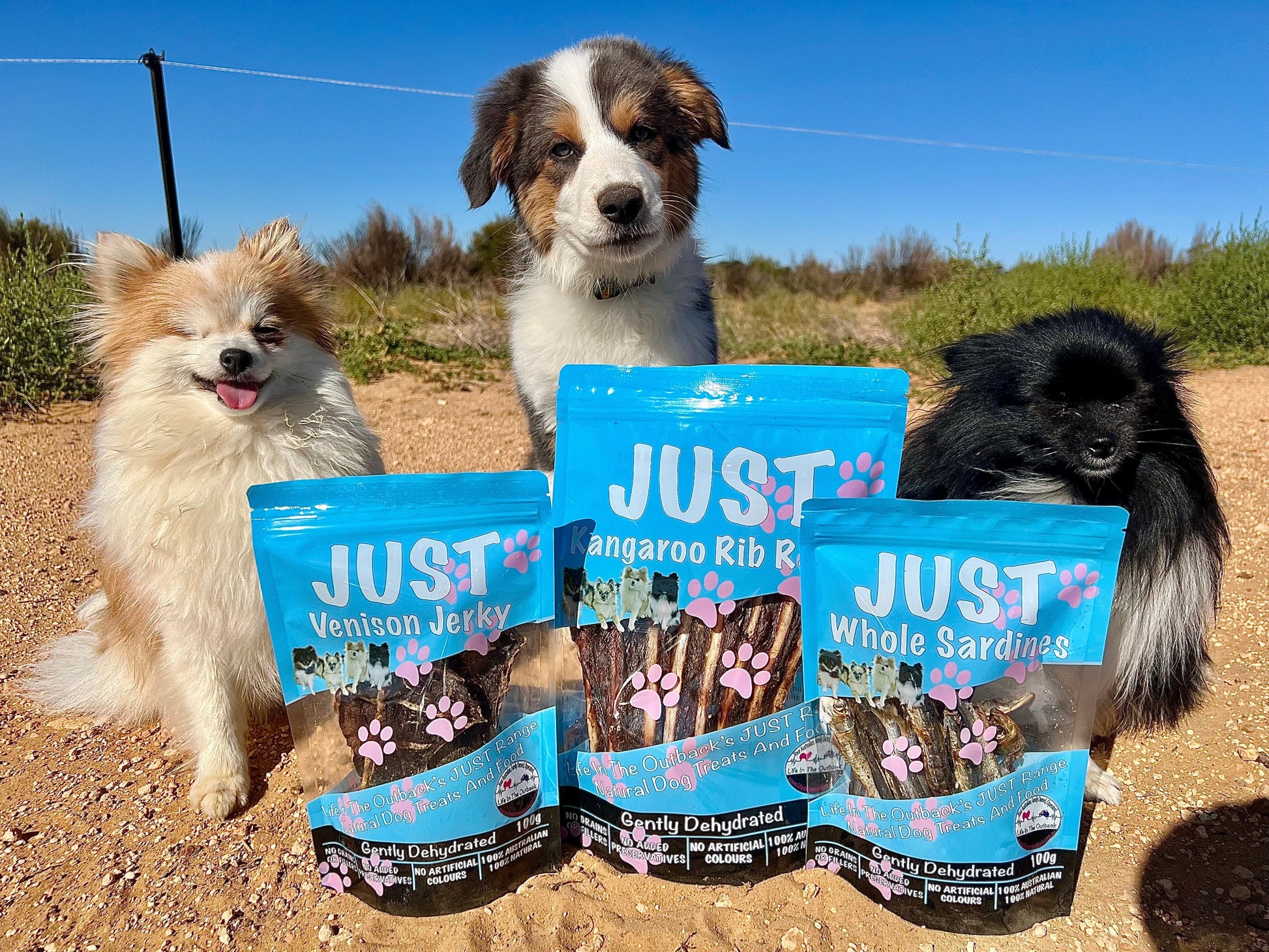 1x Just Kangaroo Rib Racks - Pet And Farm