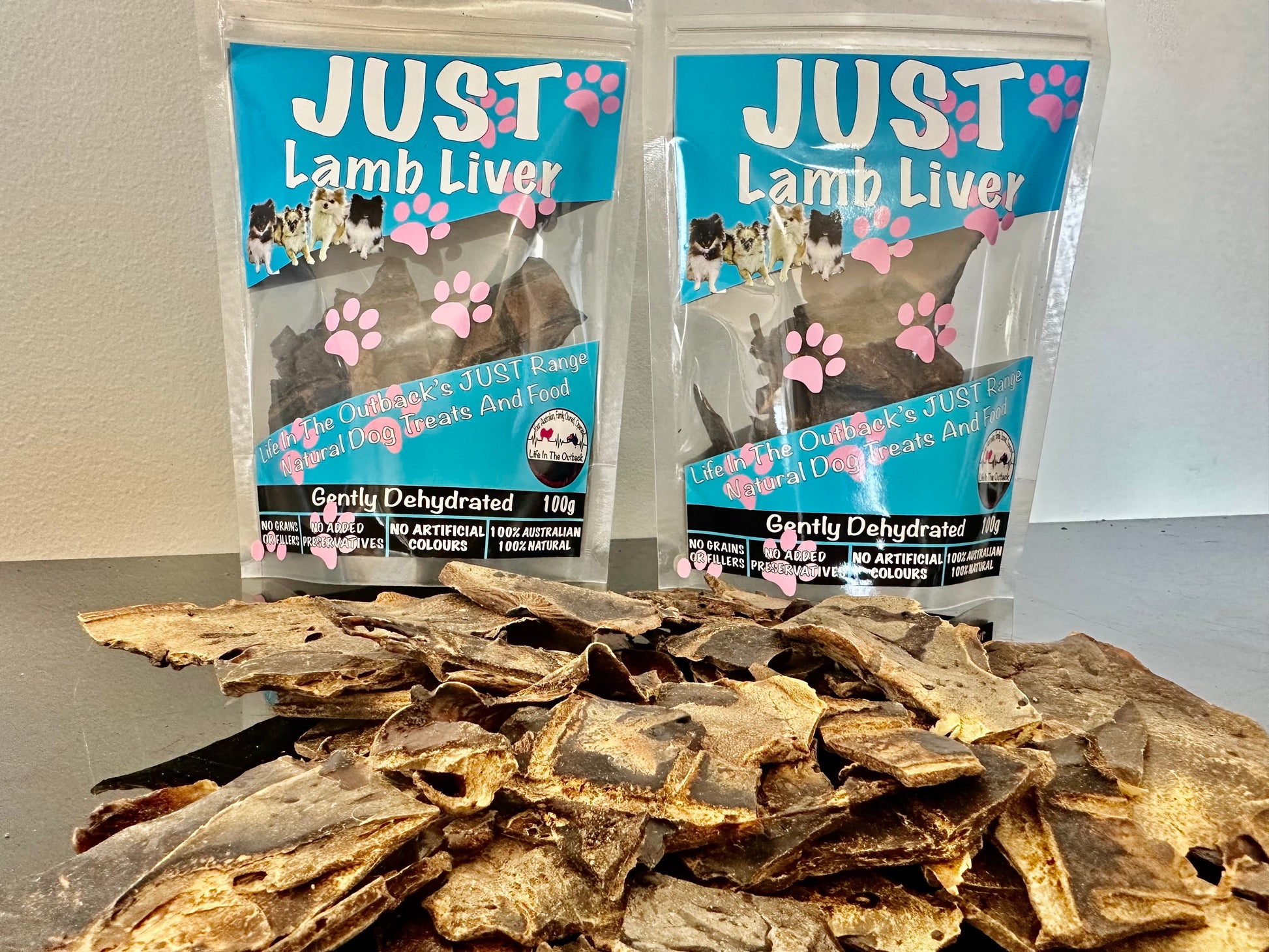 1x Just Lamb Liver - Pet And Farm