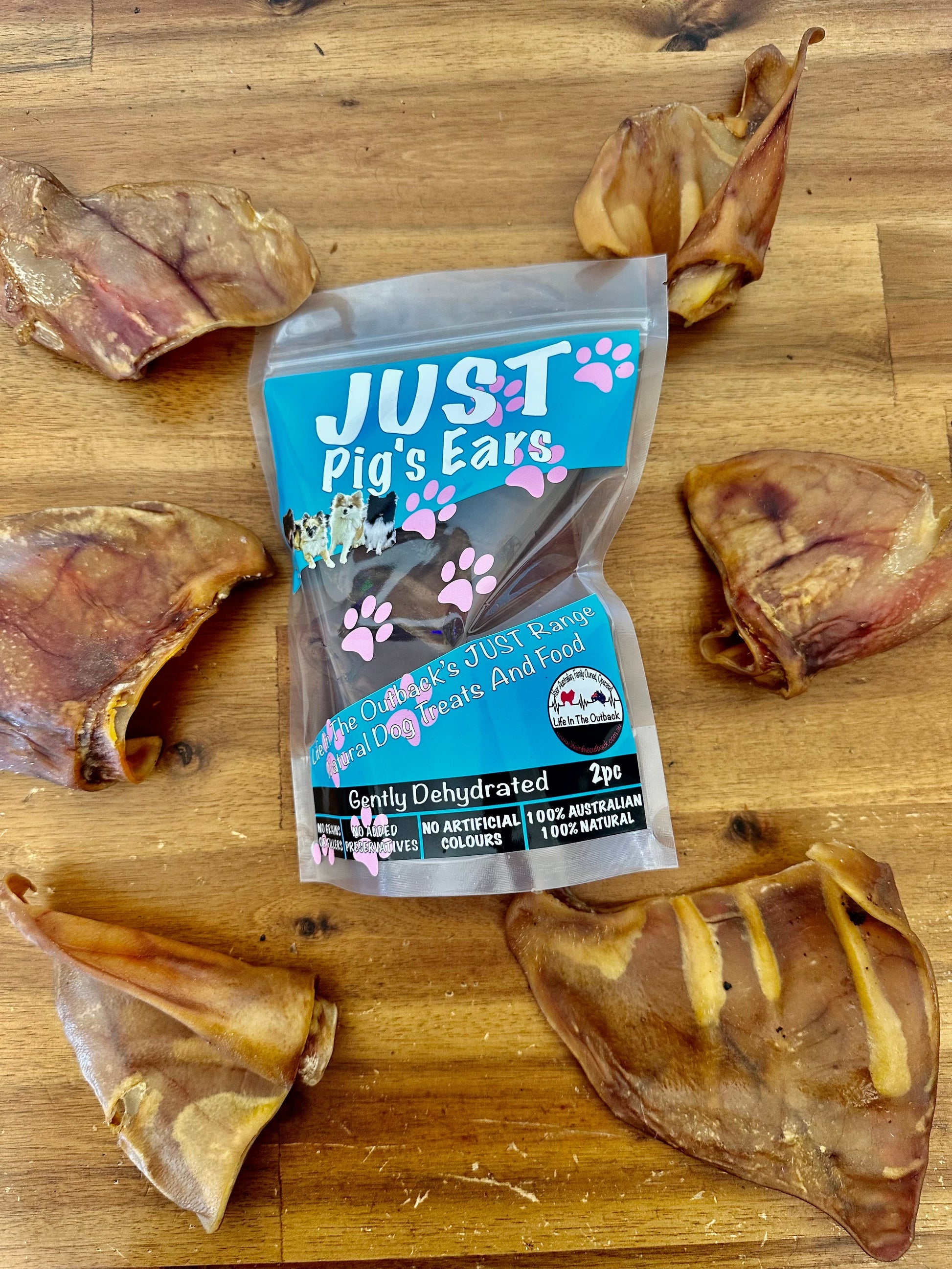 1x Just Pig's Ears - Pet And Farm