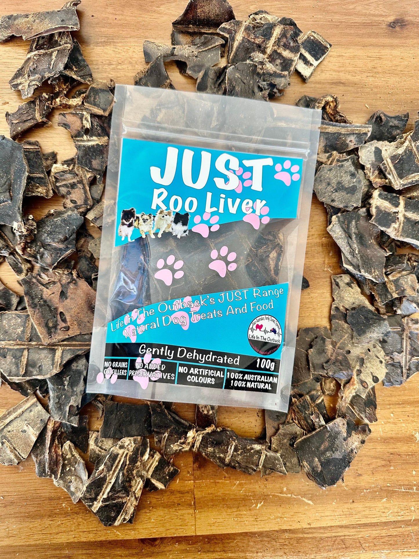 1x Just Roo Liver - Pet And Farm