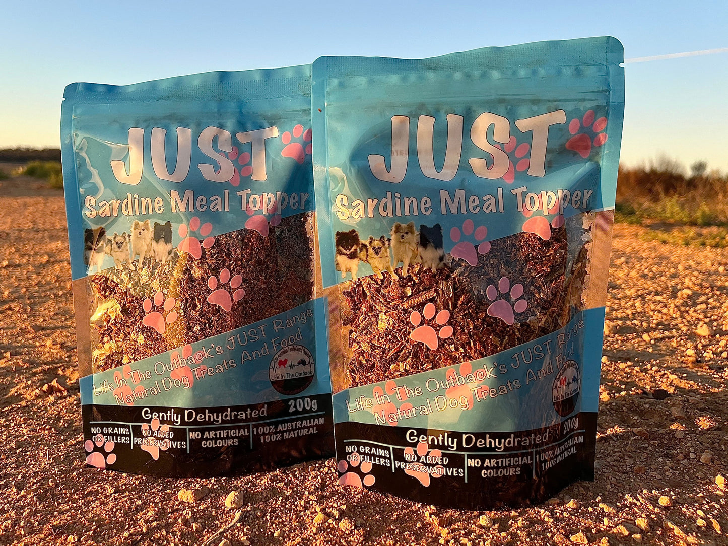 1x Just Sardine Meal Topper - Pet And Farm