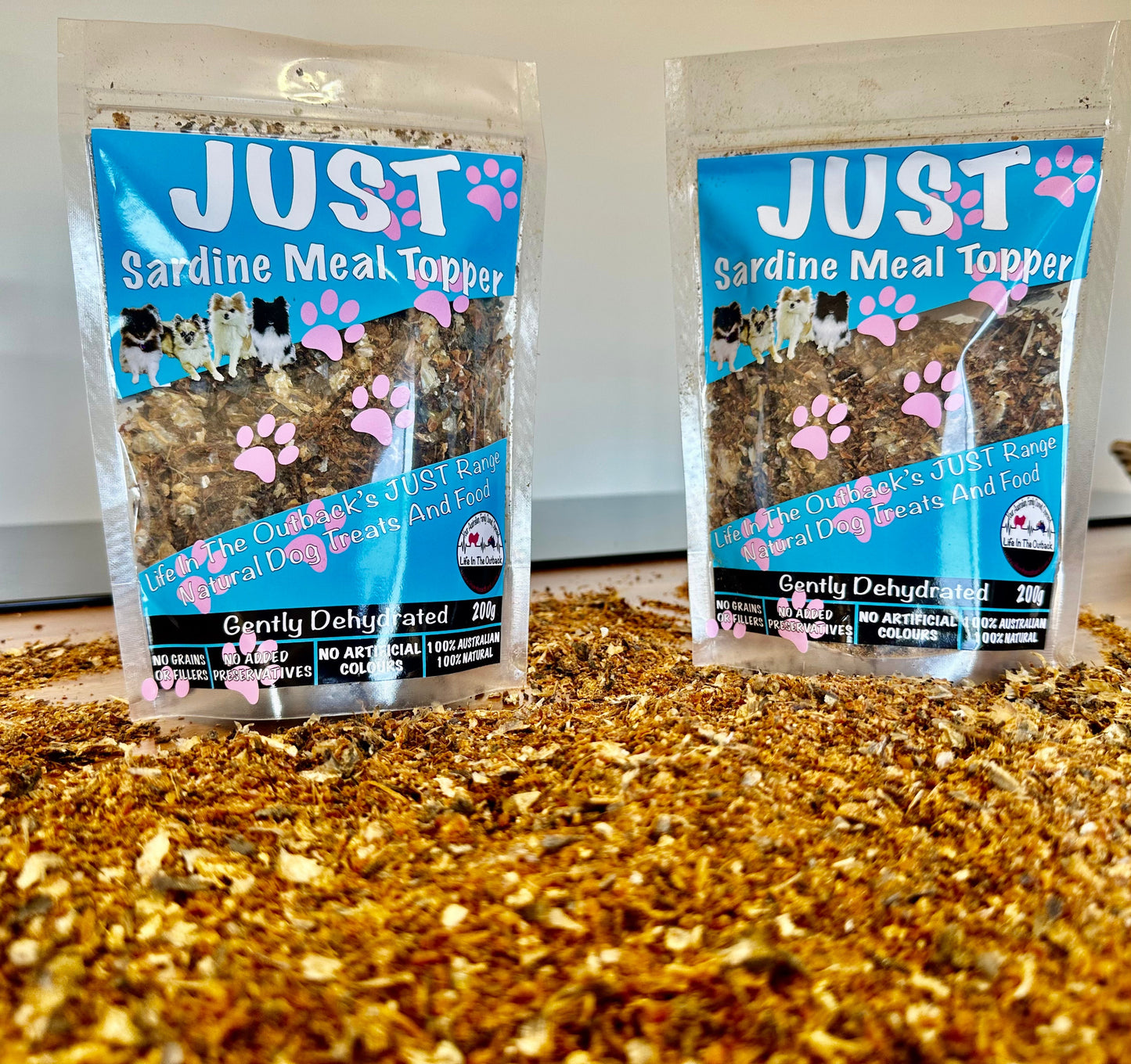 1x Just Sardine Meal Topper - Pet And Farm