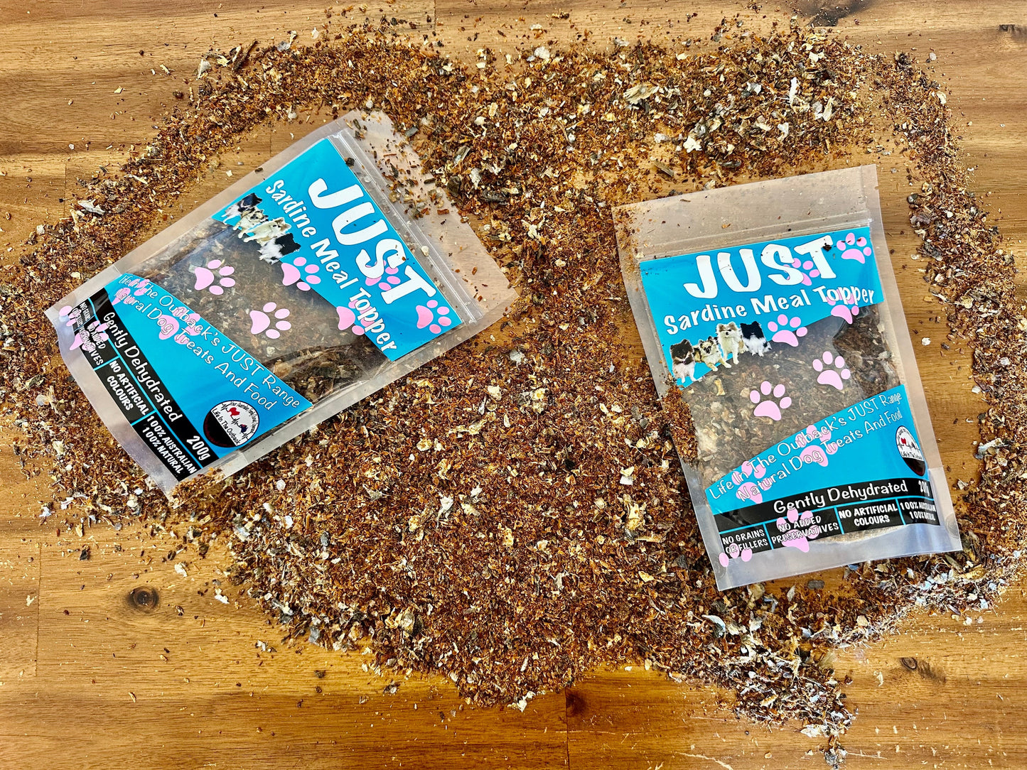 1x Just Sardine Meal Topper - Pet And Farm