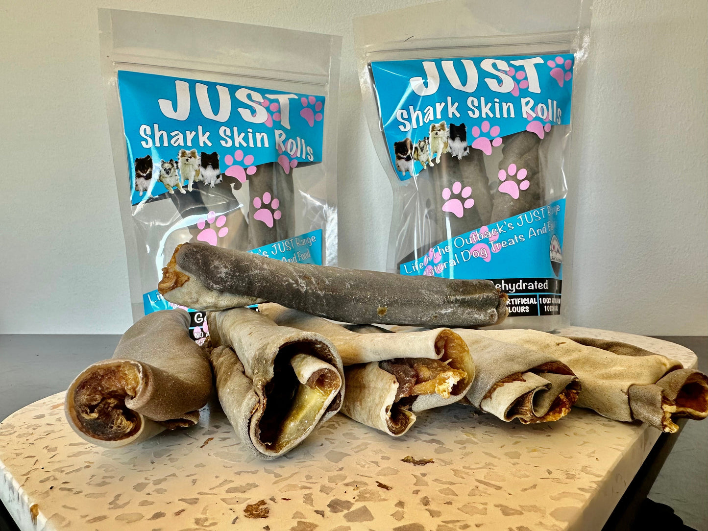 1x Just Shark Skin Rolls - Pet And Farm