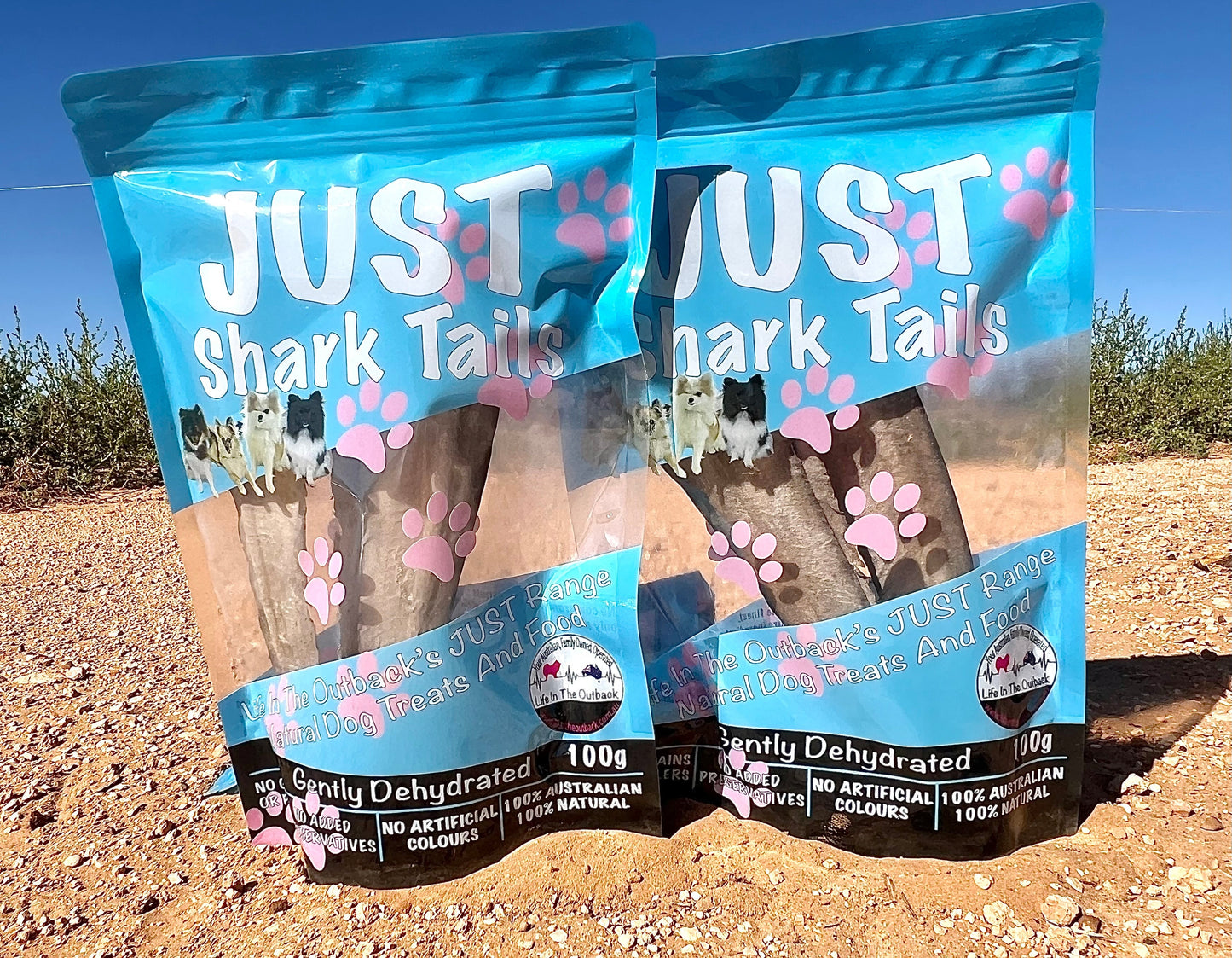 1x Just Shark Tails - Pet And Farm